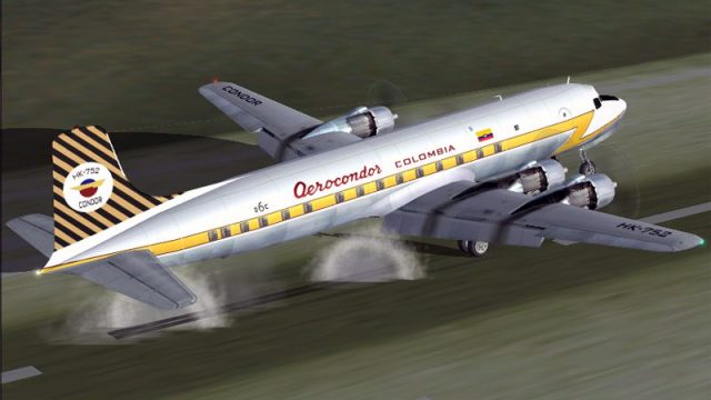 Screenshot 1 — Aerocondor Colombia DC-6B HK-752