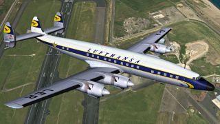 Screenshot 1 — Lufthansa Lockheed L-1649A Starliner D-ALER