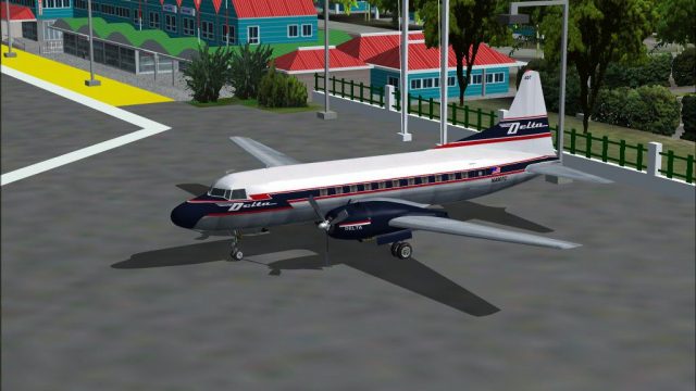 Screenshot 1 — Delta Air Lines Convair 440