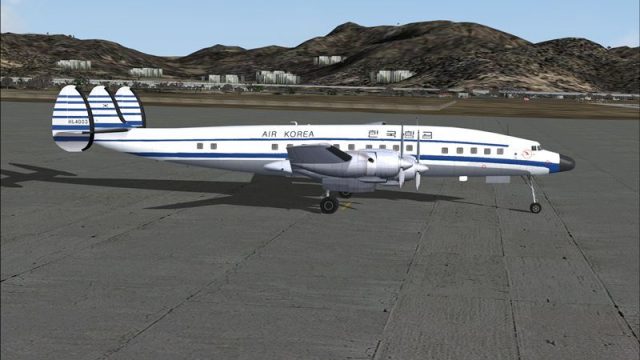 Screenshot 1 — Air Korea Lockheed L-1649 Starliner HL4003