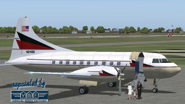Screenshot 1 — Kenaire Corp. Convair CV-240 N240K