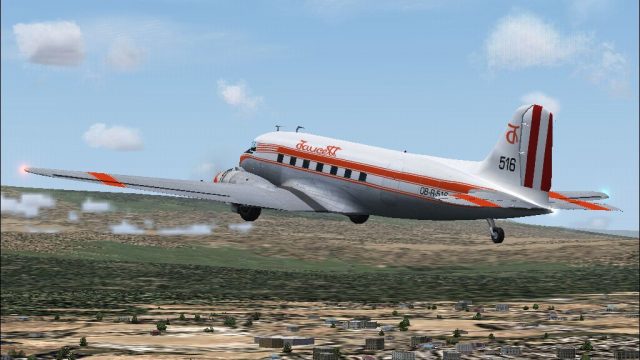 Screenshot 1 — Faucett Douglas DC-3