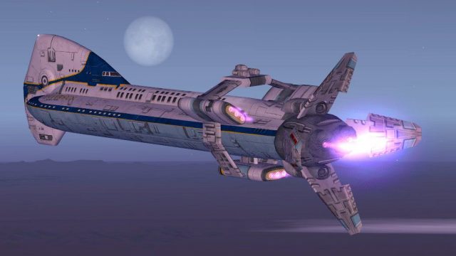Screenshot 1 — Battlestar Galactica Colonial 1