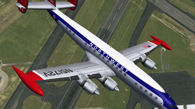Screenshot 1 — Northwest Orient Airlines Lockheed N5172V