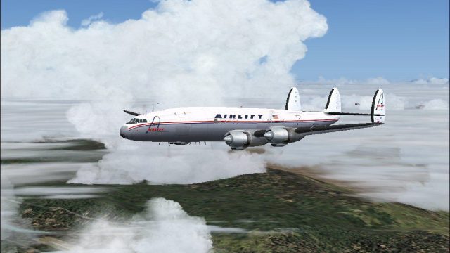Screenshot 1 — Airlift Super H Constellation