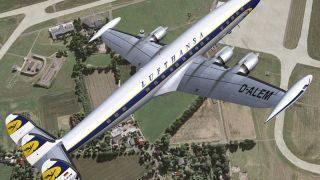 Screenshot 1 — Lufthansa Lockheed L-1049G D-ALEM