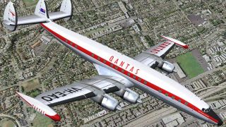 Screenshot 2 — Qantas Lockheed L-1049G
