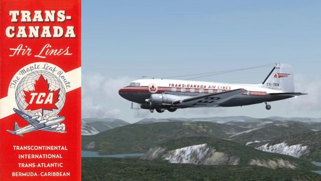 Screenshot 1 — Trans-Canada Air Lines Douglas DC-3 CF-TEB