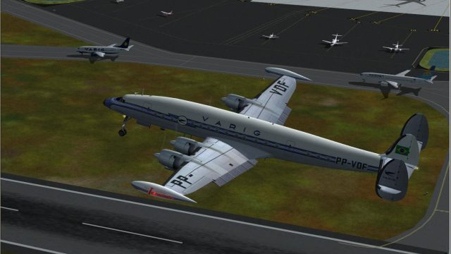 Screenshot 1 — VARIG Airlines Lockheed Super G V1.0