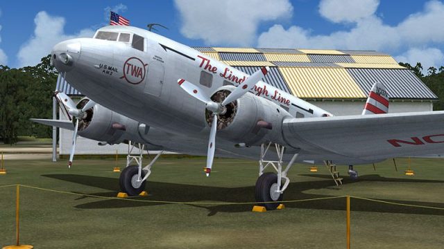 Screenshot 1 — TWA Douglas DC-2 NC13711