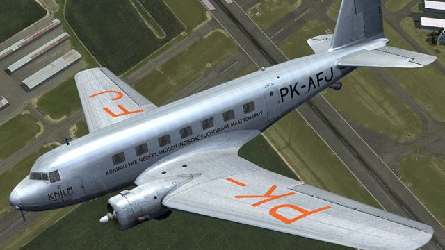 Screenshot 1 — KNILM Douglas DC-2 PK-AFJ