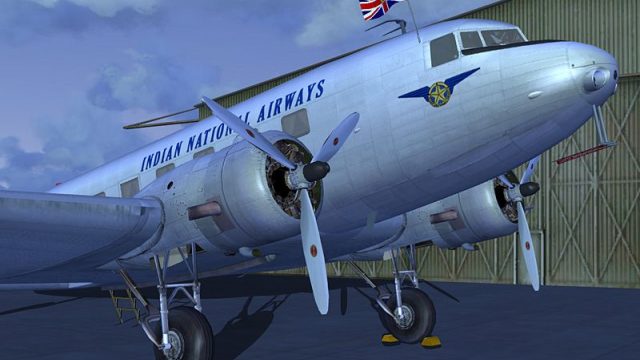Screenshot 1 — Indian National Airways Douglas DC-2 VT-ARA