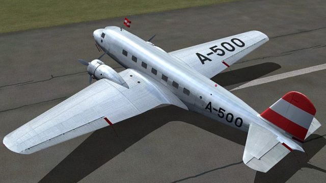 Screenshot 1 — Austrian Government Douglas DC-2 A-500