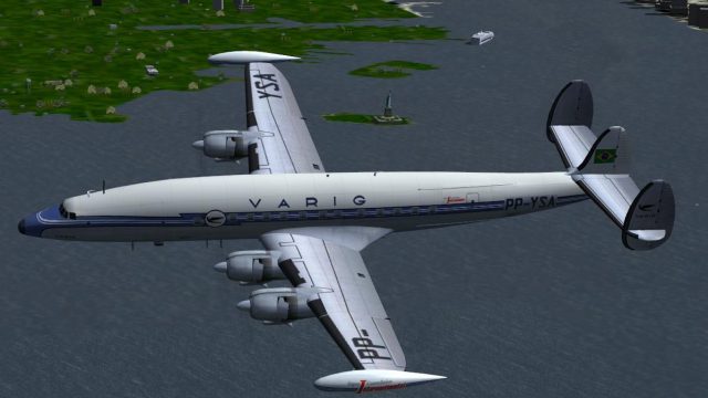 Screenshot 1 — VARIG Airlines Lockheed Super H PP-YSA V1.0