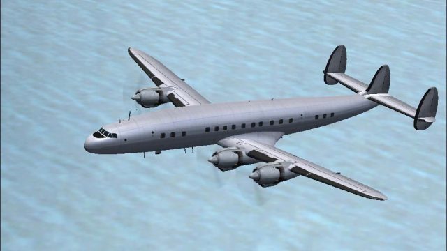 Screenshot 1 — Lockheed L-1049 Super Constellation Paint Kit