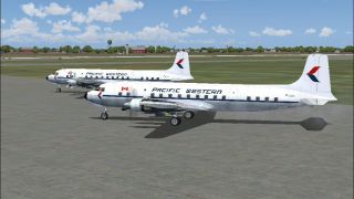 Screenshot 1 — Pacific Western Airlines DC-6B