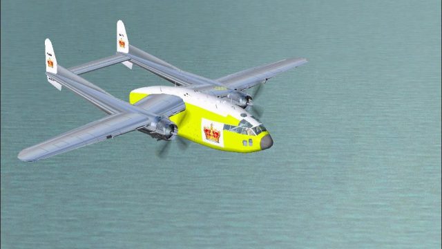 Screenshot 1 — Royal Mail Yellow Fairchild C119