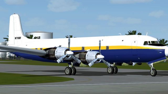 Screenshot 1 — Florida Air Transport Douglas DC-6A