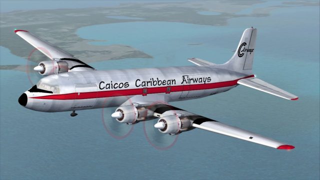Screenshot 1 — Caicos Caribbean Airways Douglas