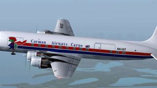 Screenshot 2 — Cayman Airways Cargo Douglas DC-6A