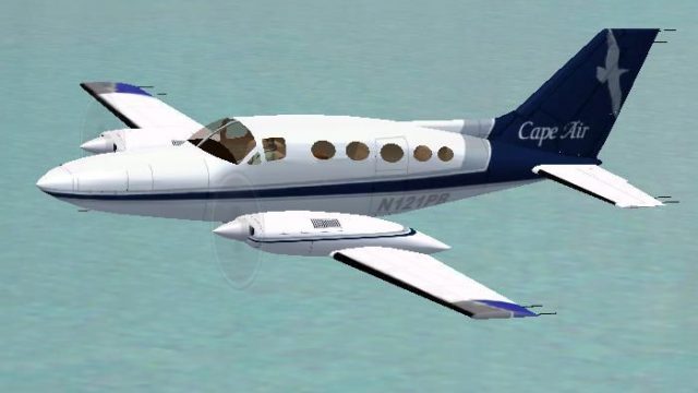 Screenshot 1 — Cape Cod Cessna 414A