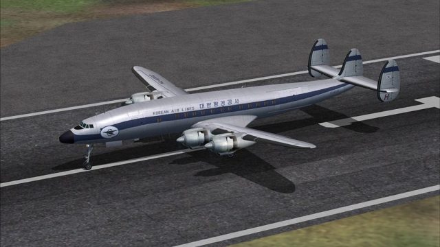 Screenshot 1 — Korean Air Lines Lockheed L-1049H
