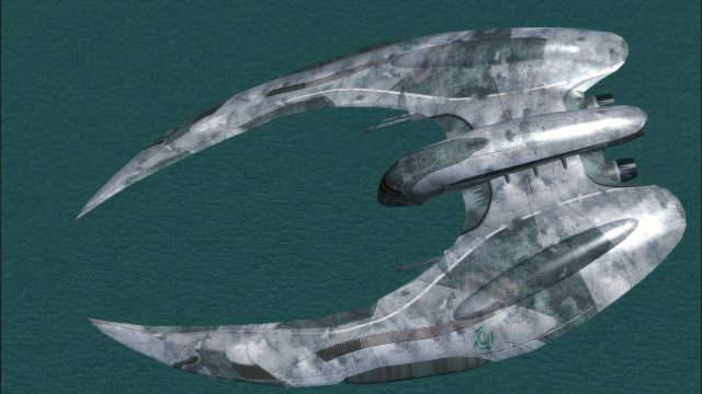 Screenshot 1 — Battlestar Galactica (BSG) Space Ship Pack