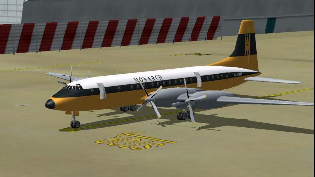 Screenshot 1 — Monarch Airlines Bristol Britannia