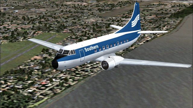 Screenshot 1 — Southern Airways Martin 404