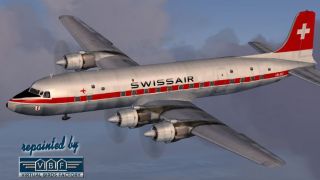 Screenshot 3 — Swissair Douglas DC-6B HB-IBZ