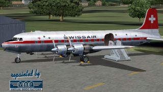 Screenshot 1 — Swissair Douglas DC-6B HB-IBZ