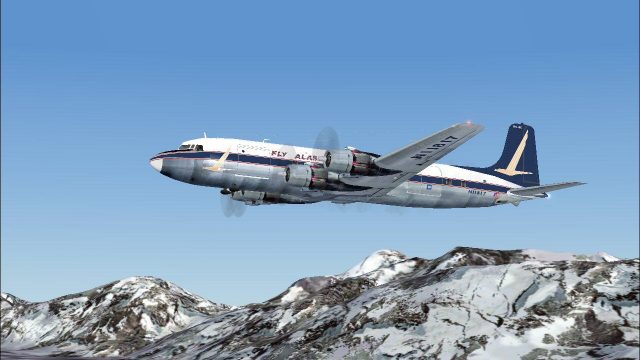 Screenshot 1 — Alaska Airlines Douglas DC-6