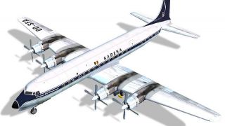 Screenshot 1 — Sabena Douglas DC-7C OO-SFA