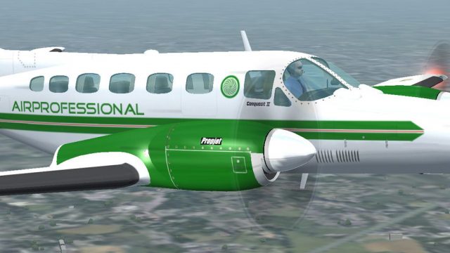 Screenshot 1 — Airprofessional Cessna 441 Conquest