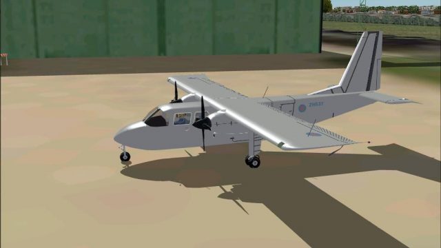 Screenshot 1 — BN-CC2 Britten-Norman Islander ZH537