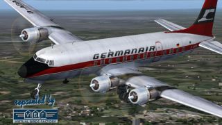 Screenshot 1 — Germanair Douglas DC-6 N90702