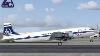 Screenshot 2 — LAC Colombia Douglas DC-6A HK-1702