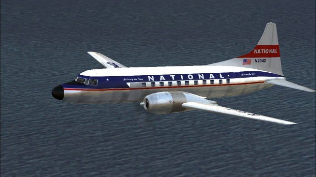 Screenshot 1 — National Airlines Convair 340