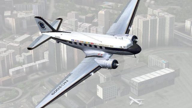 Screenshot 1 — World Rally 2009 Douglas DC-3
