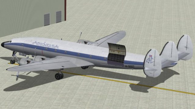 Screenshot 1 — Aero Chago SA Lockheed C-121G