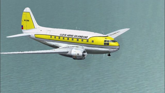 Screenshot 1 — Lloyd Aereo Colombiano Curtiss C-46
