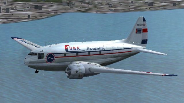 Screenshot 1 — Cuban Curtiss C-46 Commando Expreso Aereo