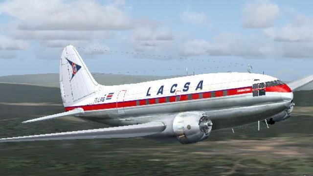 Screenshot 1 — LACSA Curtiss C-46