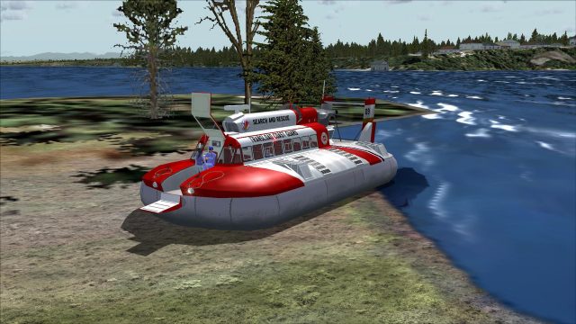 Screenshot 1 — Coast Guard Hovercraft