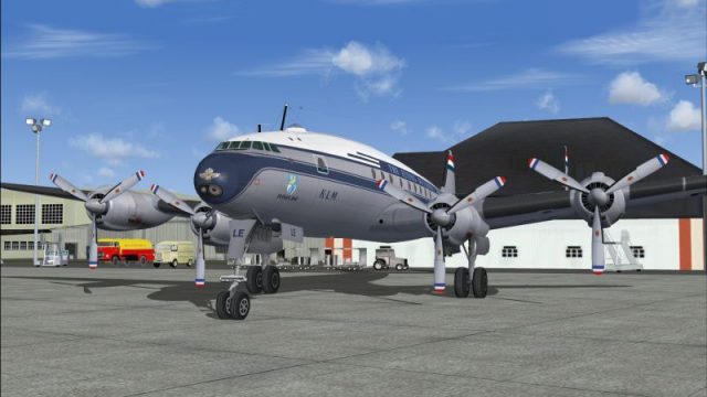Screenshot 1 — Lockheed L-749 Constellation Base Kit