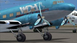 Screenshot 2 — Wimbi Dira Airways Douglas C-47 9Q-CWI