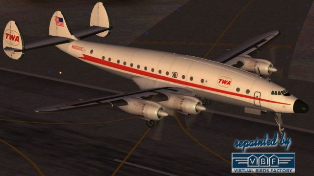 Screenshot 1 — TWA Lockheed L-749 N6020C