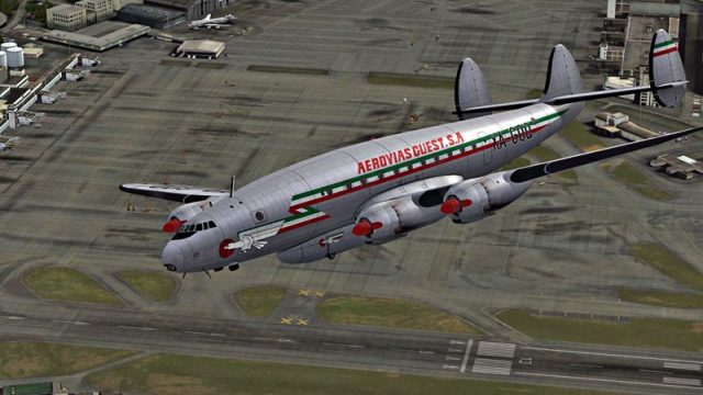 Screenshot 1 — "Mexico" L-749 Constellation