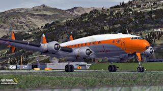 Screenshot 3 — Orange Lockheed L749 Constellation