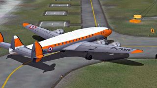 Screenshot 5 — Orange Lockheed L749 Constellation